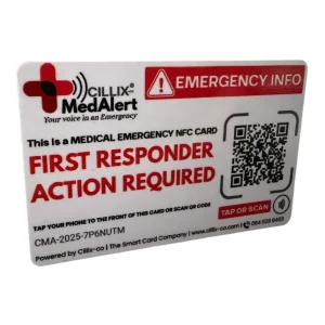 Digital Medical Alert Card
