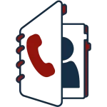 Digital medical profile displaying  instant incase of emergency contacts